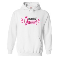 Birthyday Queen Celebration Unisex Kids & Adult Pullover Hoodie									